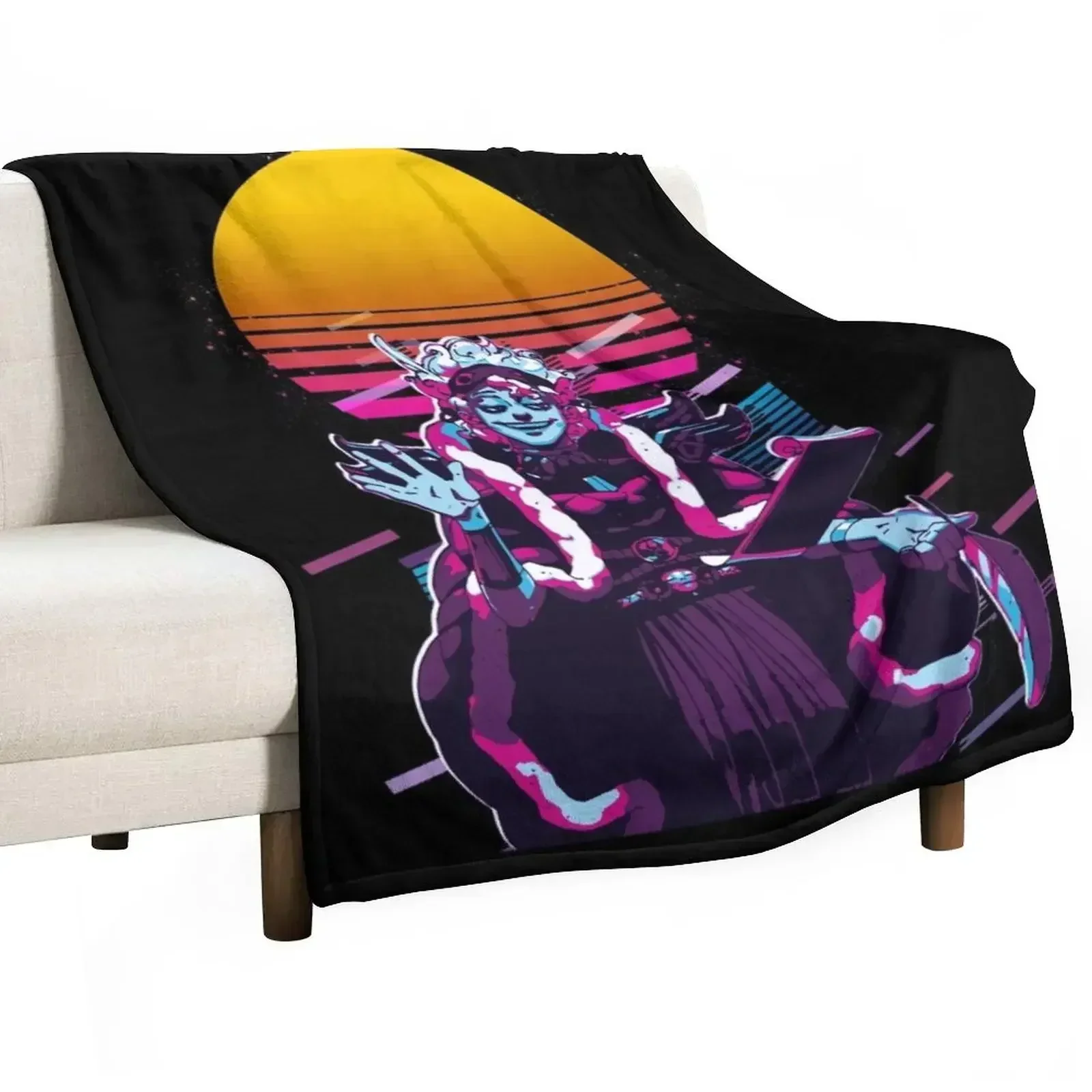 

Hypnos - Hades (80s Retro) Throw Blanket Hairys Camping Cute Plaid for sofa Blankets