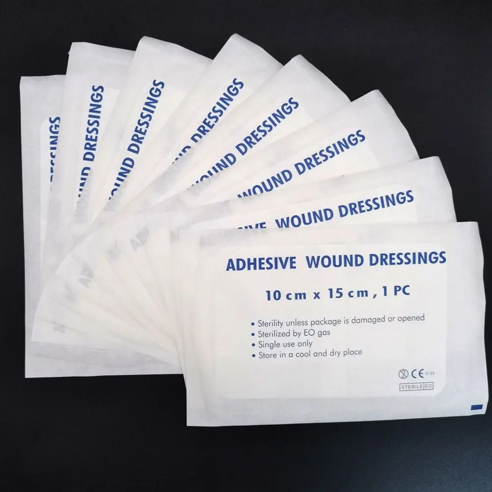 Non-woven Wound Hemostasis Aid Bandage Breathable Bandage-Aids Sticker Bands Adhesive Plaster Wound Dressing Band