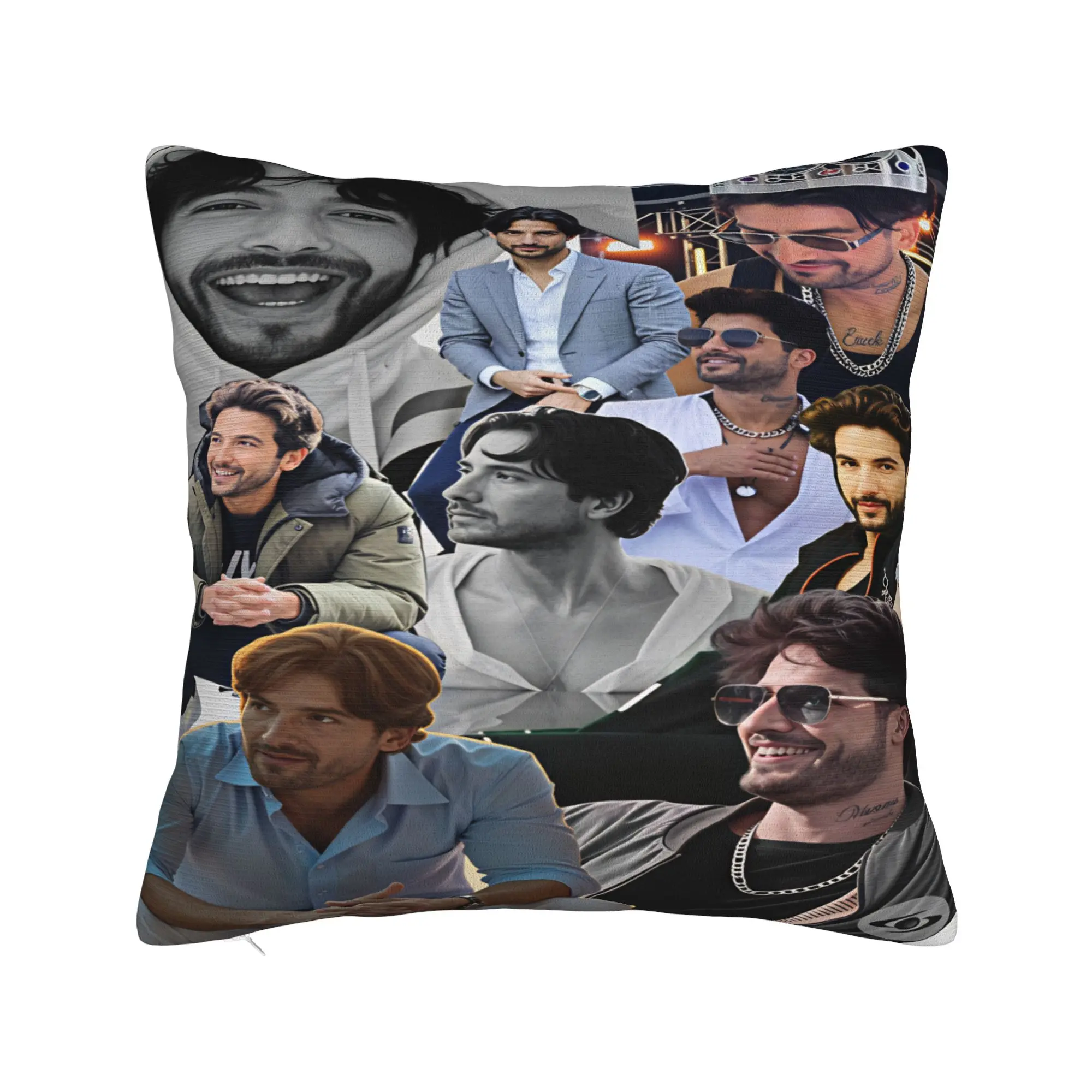 C-Charly Flow Pillow Case  Square Pillow Cover For Wedding Party Home Decor Vintage Pillowcases