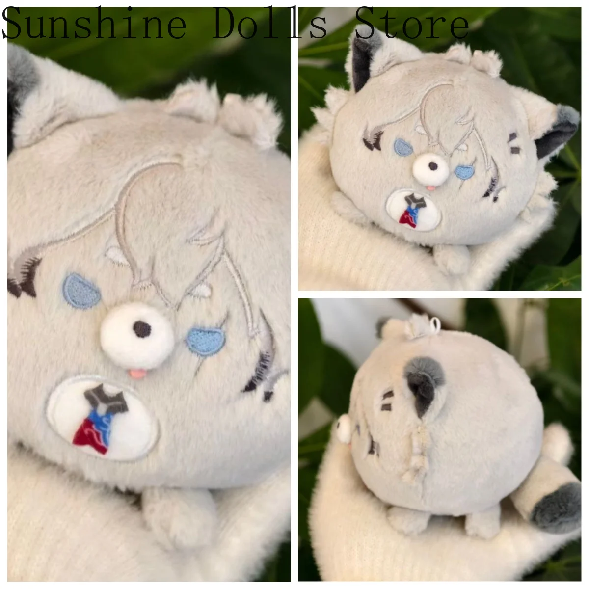 Cute Game Arknights Operator Lappland Attribute Q Version Cotton Doll Dango Hanging Pendant Plush Stuffed Toys Anime 10CM