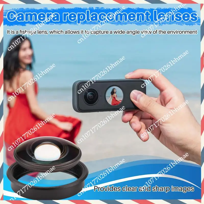 -A21Z 10X For Insta360 X3 X4 Replacement Lens For Action Camera Repairing Accessories Part