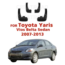 For Toyota Yaris Sedan Vios Limo Belta 2007 2008 2009 2010 2011 2012 2013 Mudflaps Splash Guards Mud Flap Mudguards Fender
