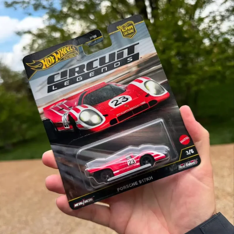 Hot Wheels Circuit Legends Premium 1:64 Car Culture Series moulé sous pression - Mix 5 modèles assortis de Ferrari Porsche Mustang Subaru