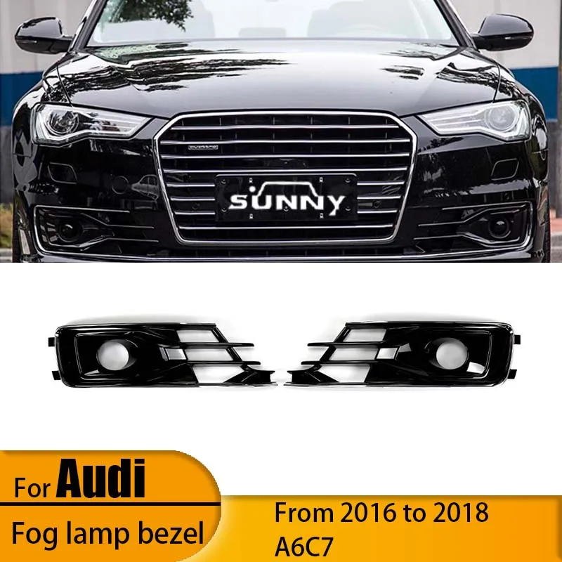 

Suitable for 16-18 Audi A6 C7 high end fog lamp bezel with ACC probe hole G0807681AE