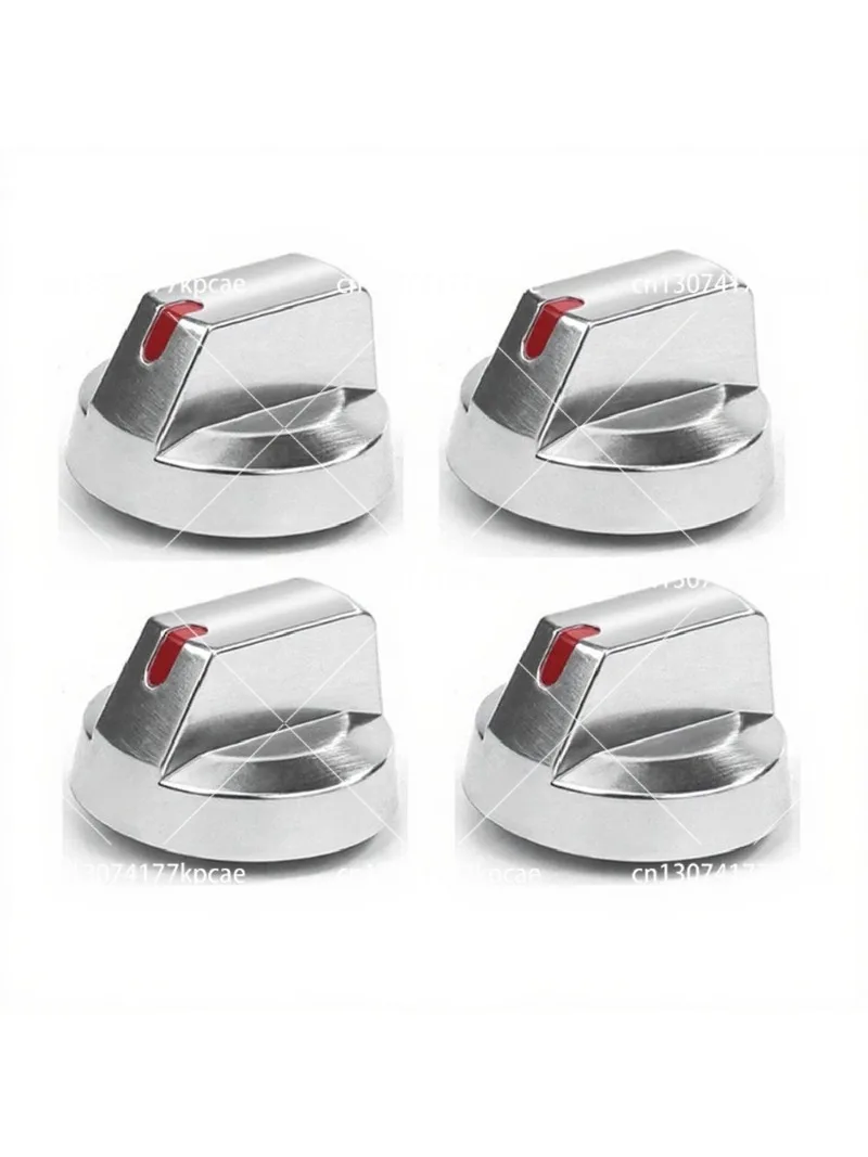 1PC DG64-00473 Gas Stove Control Knob, Stainless Steel Range Knob Replacement Fits NX58H5600