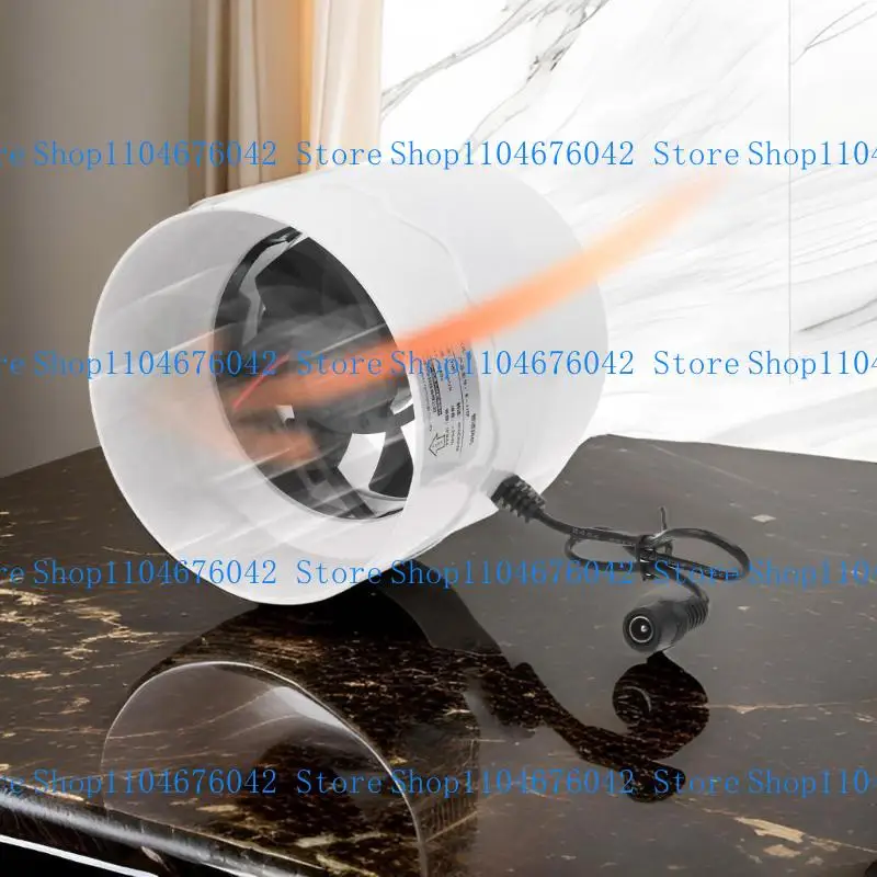 

5asd 4inch Exhaust Fan Home Inline Pipe Duct Fan Bathroom Extractor Ventilation