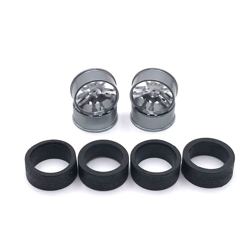 Metal Upgraded 24mm Racing Wheels WLtoys 1/28 284131 k969 k979 K989 k999 p929 p939 iw04m MINI-Q MIMI-Z RC Car Parts