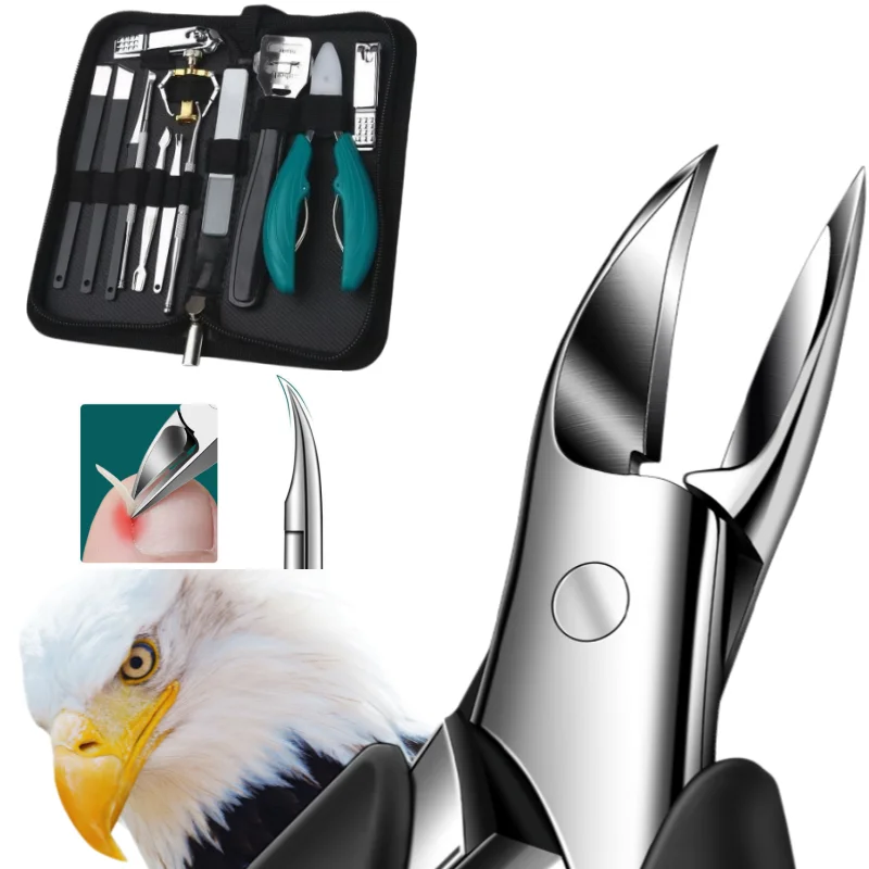 Nail Clipper Set Convenient Beauty Tools Ingrown ToeNail Scissors Dead Skin Manicure Nail Trimmer Pedicure Knife Manicure Tool