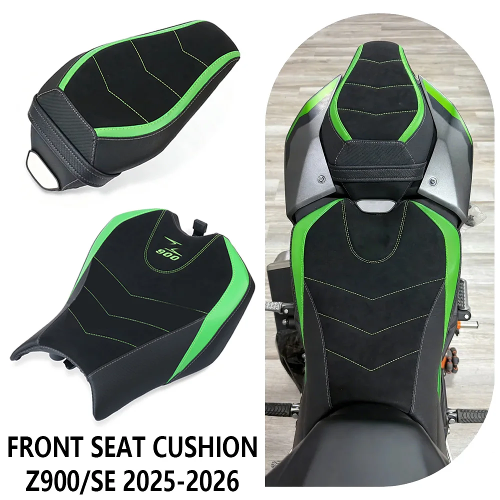 

Z900/SE Motorcycle Front Driver Rider Seat Cushions Heightened Pillion Hump Cowl Seats Cover For Kawasaki Z900 Z900SE 2025-2026