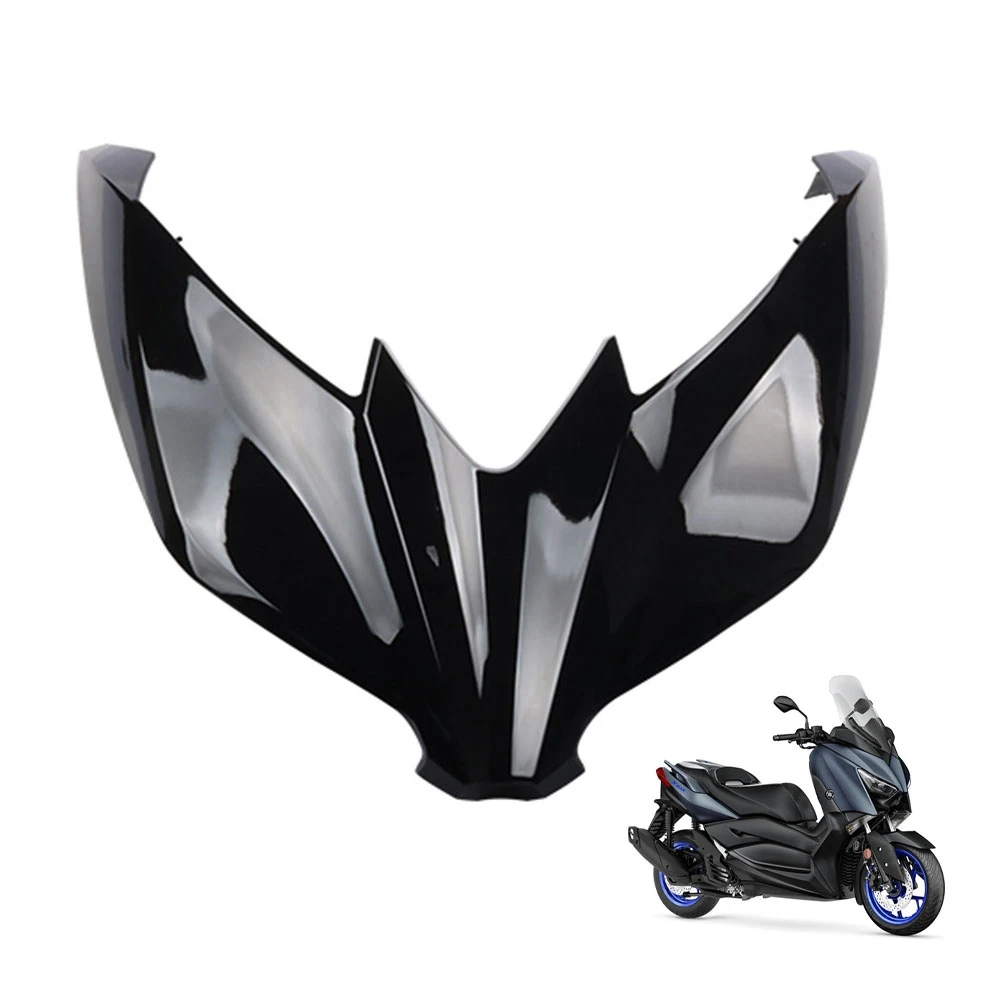 For Yamaha XMAX300 2017-2021 Motorcycle Front Headlight Fairing Cover Trim Head Light Lamp Beak Nose Extension