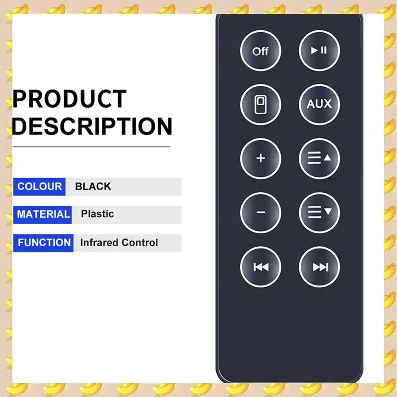

A45U 20X New Remote Control Replacement For Bose Sounddock 10 SD10 Bluetooth-Compatible Speaker Digital Music System