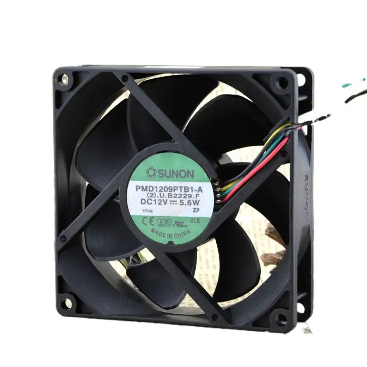 SUNON 9025 9CM Fan PWM Four-Wire To A 5-Pin Max Airflow Rate Fan PMD1209PTB1-A