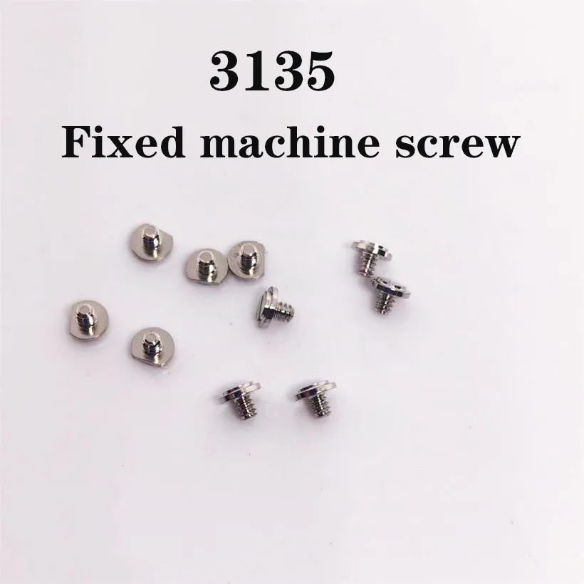 5 Stuks Vaste Machine Schroef Horloge Accessoires Geschikt Voor 3135 Mechanische Beweging Vaste Machine Schroef 3135 Beweging Onderdelen