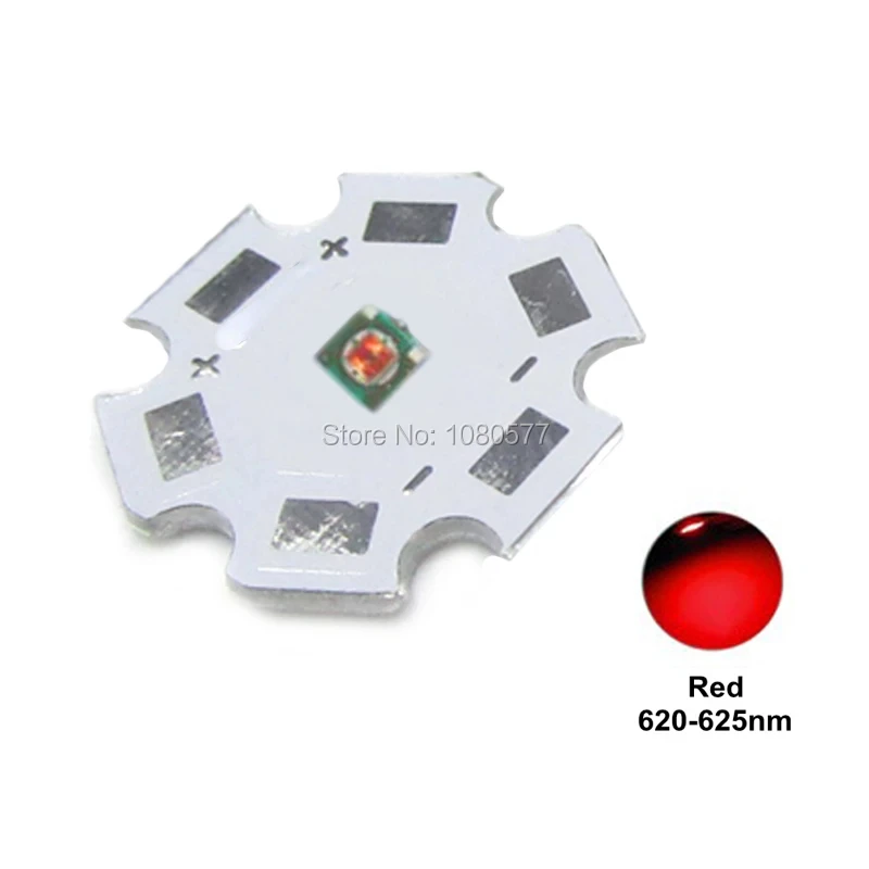 Diodo Emisor LED de alta potencia, 10 piezas, 1W-3W, 3535 SMD, blanco neutro, Blanco cálido, rojo, azul, verde, amarillo para reemplazar XPE LED