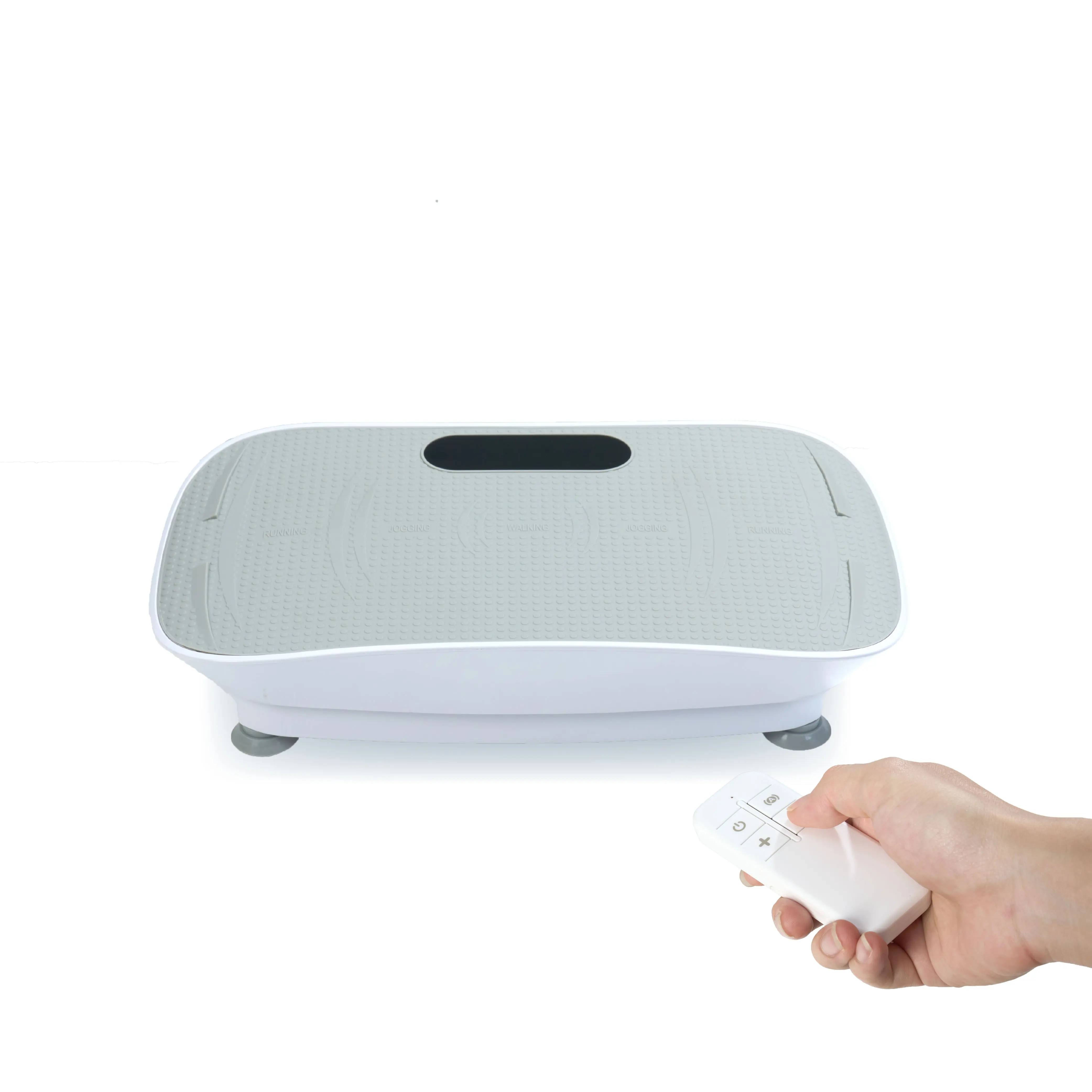 

Silent Vibration Platform Crazy Fitness Massage 10-Frequency Weight Loss & Fat Burner Body Shaking Machine For Unisex Grey033whi