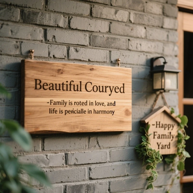 

Custom Wood Sign Personalized Family Name Sign Wooden Pallet Sign Wedding Gift Home Wall Decor Laser Cut Shop Business Logo