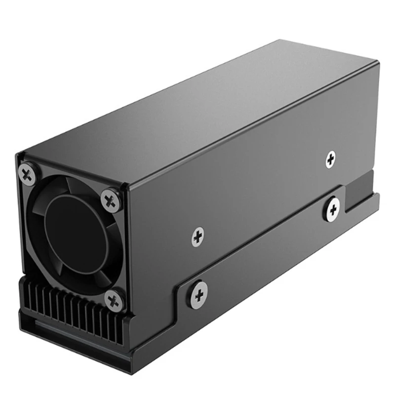 

M.2 2280 SSD Heatsinks M.2 Heat Sink Cooling Fan for Desktop M.2 NVMe SSD Maintain Stable Operation and Extend Lifespans