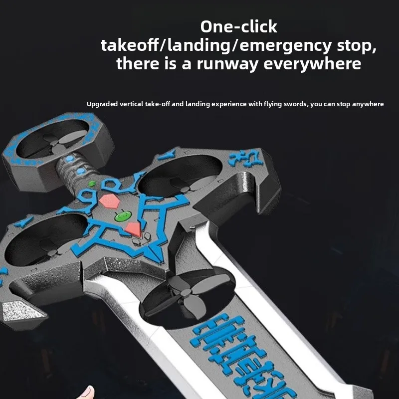 36CM Sword Flying RC Drone gesture-sensing remote control flying sword with led brushless Magic RC Aircraft Model plane toy
