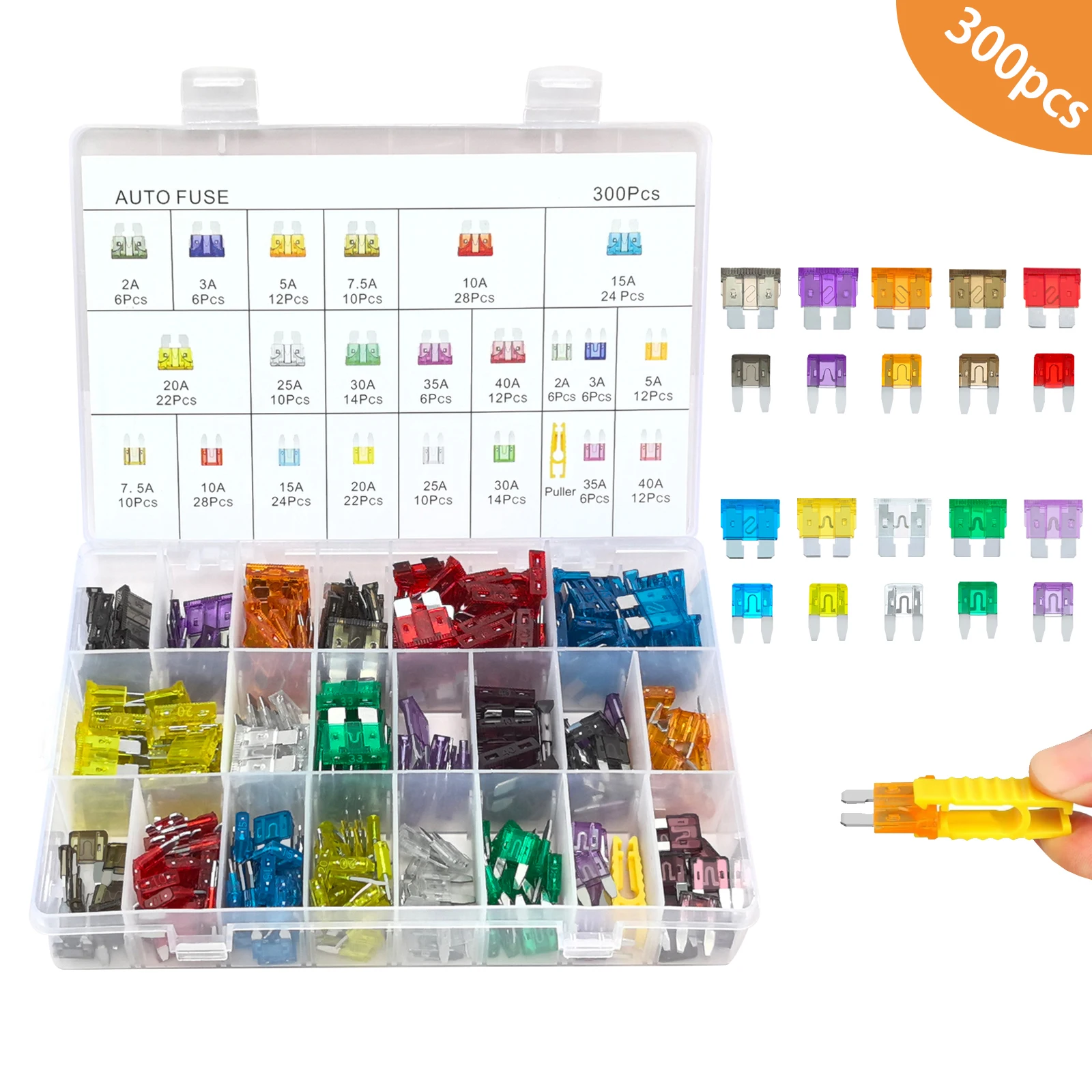 300Pcs Auto Blade F…