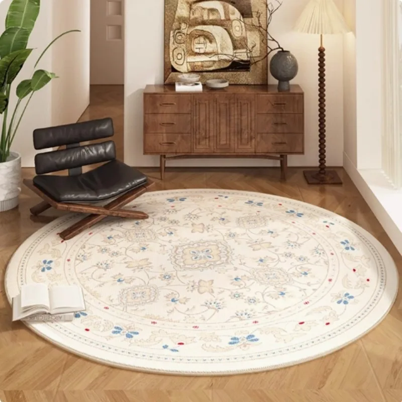 

VIKAMA Persian-Style Round Bedroom, Bedside Blanket, Coffee Table, Sofa, Floor Mat, Furniture Decoration