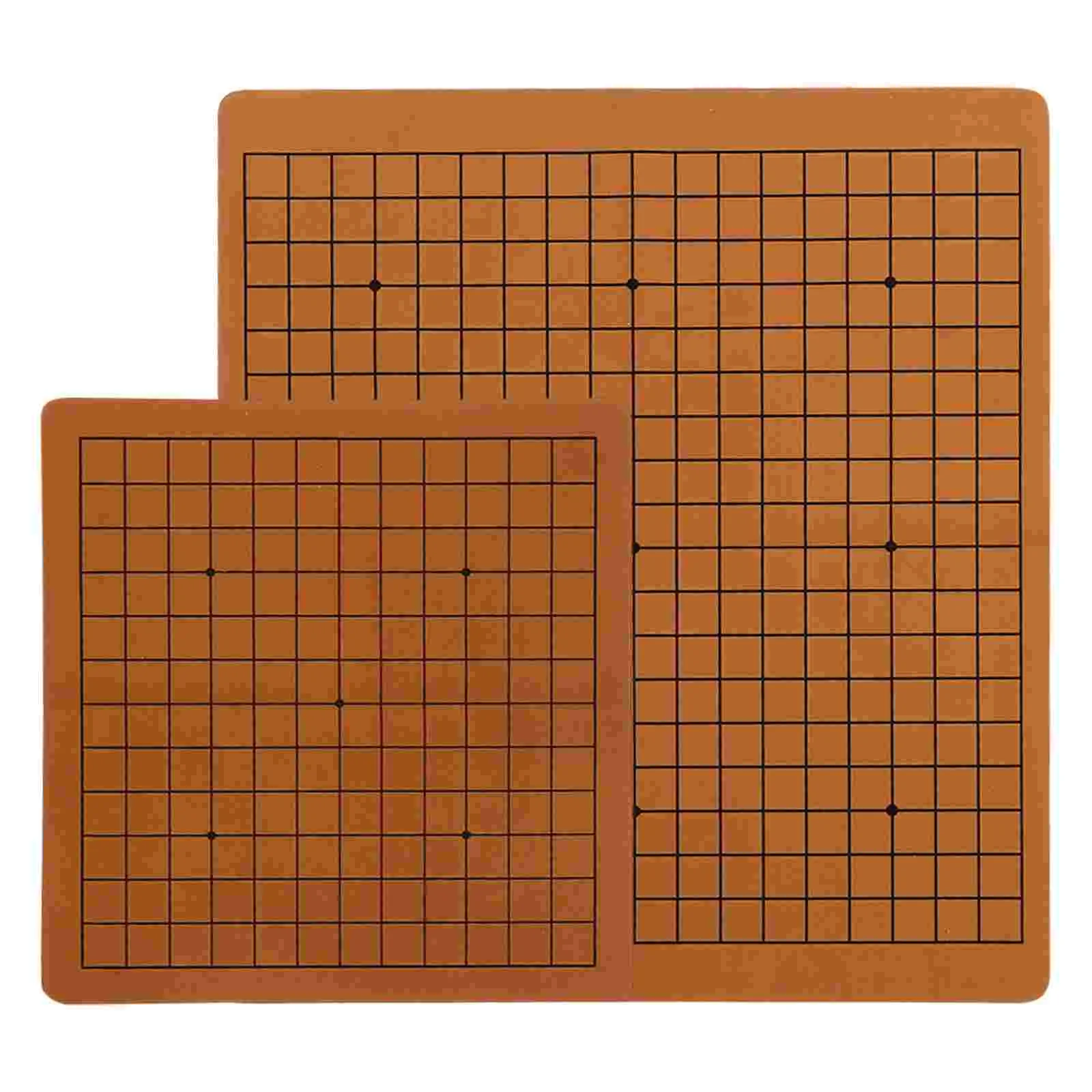 

2 Pcs Chess for Kids Mini Boards Folding Chessboard Toy Dual Purpose Child