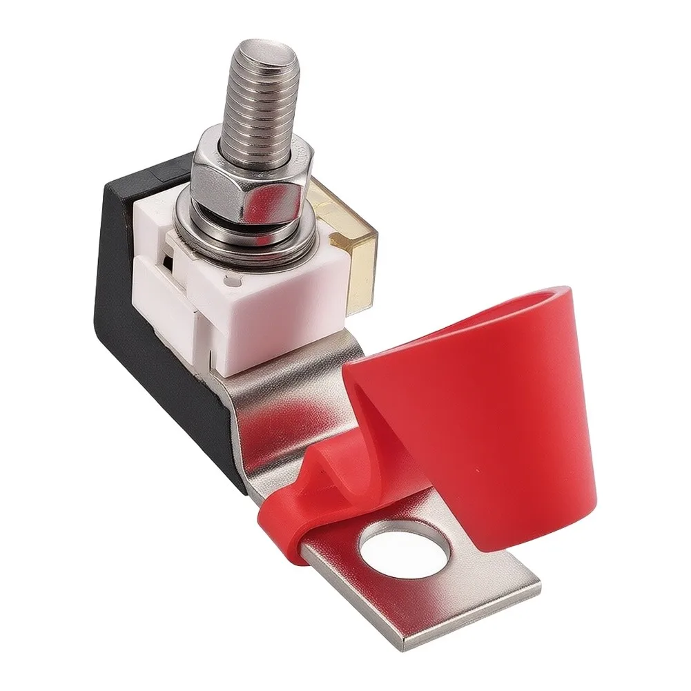 Single Bolt Fuse 100A Fuse Block For Desert Use Stainless Steel Construction IP66 Waterproof Rating Low Impedance Design