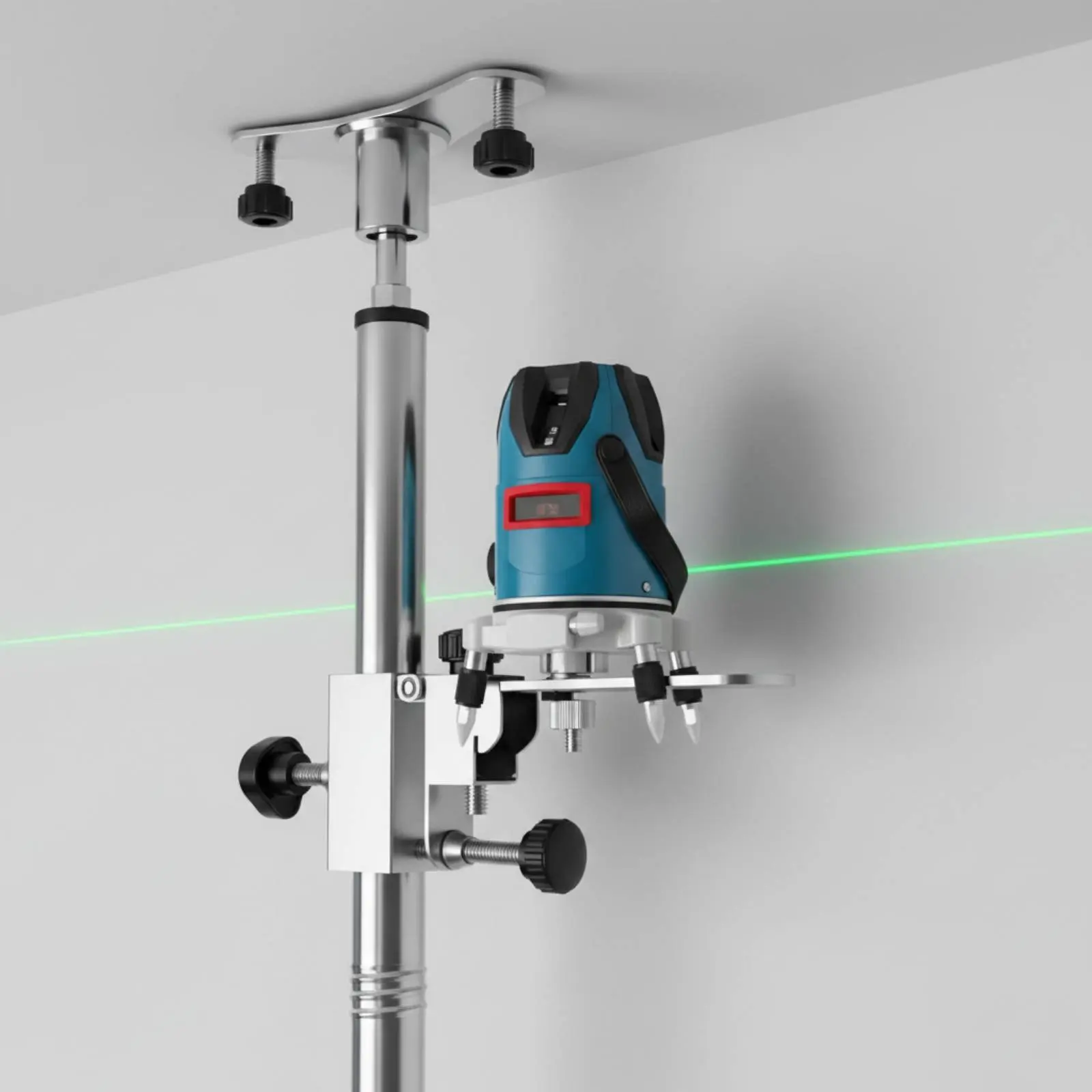 Laser Level Bracket Widened Adjustable Level Bracket Laser Positioning Base Heavy Duty Measuring Tool Accessory Stable Lock