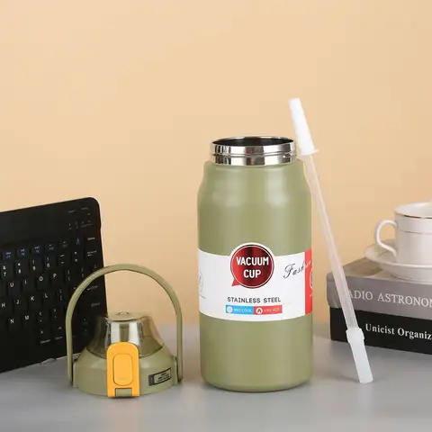 1Pcs Durable Tumber Bottle Lid Therms Splash Spill Proof Cup Cap Bottle Accessory Universal Cup Lid For 1000/1200/1500/1800ml