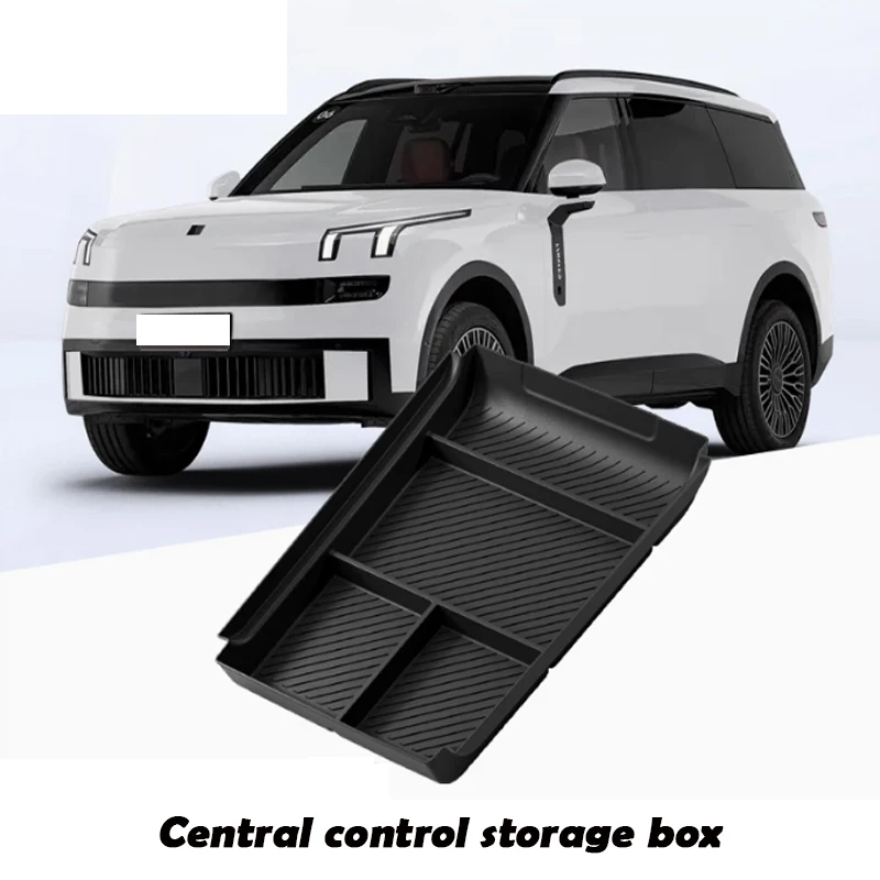 

For LYNK&CO 900 2025 Central Control Storage Box Storage Arrange Plastic Material Car Accessories