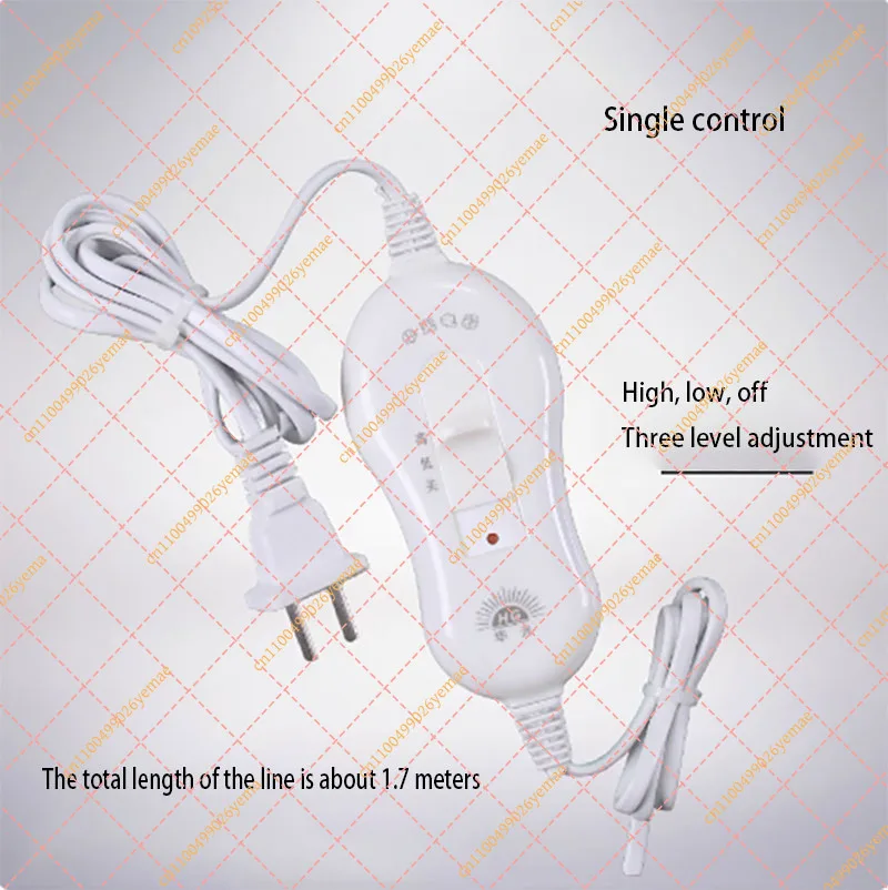 Electric Blanket Thermostat Switch Controller, Single & Dual Control Electric Heating Accessories