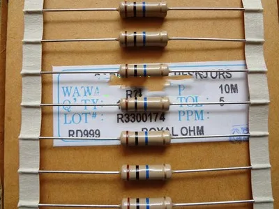 

High power resistor 3W10M(10 trillion) volume 5mm * 15mm