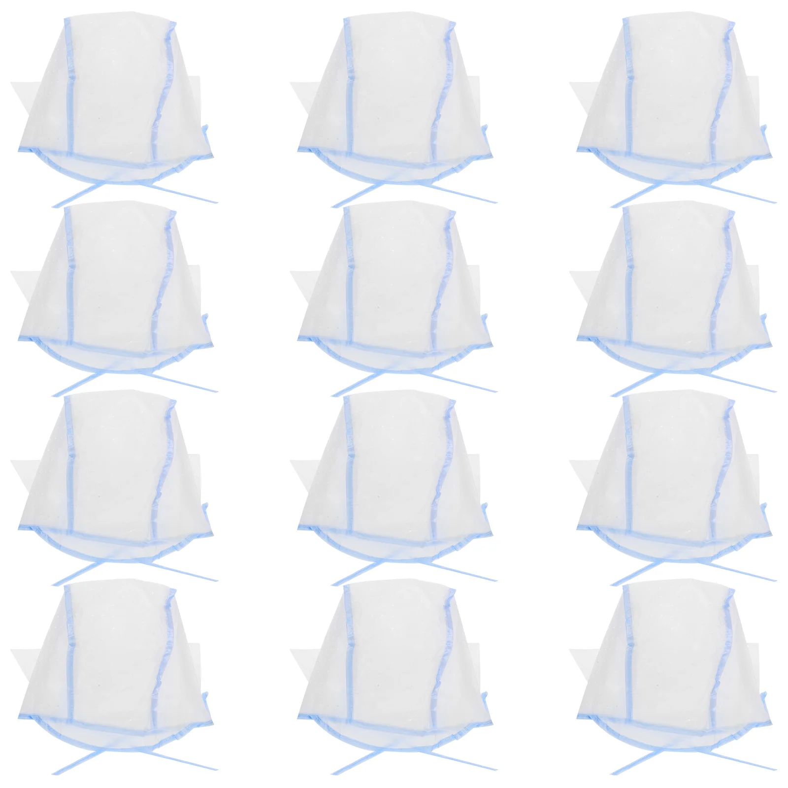 

12 шт. одноразовые мелирование с защитой шеи водостойкая салонная шапочка для окрашивания волос инструменты для окрашивания тонировочная шапочка синяя