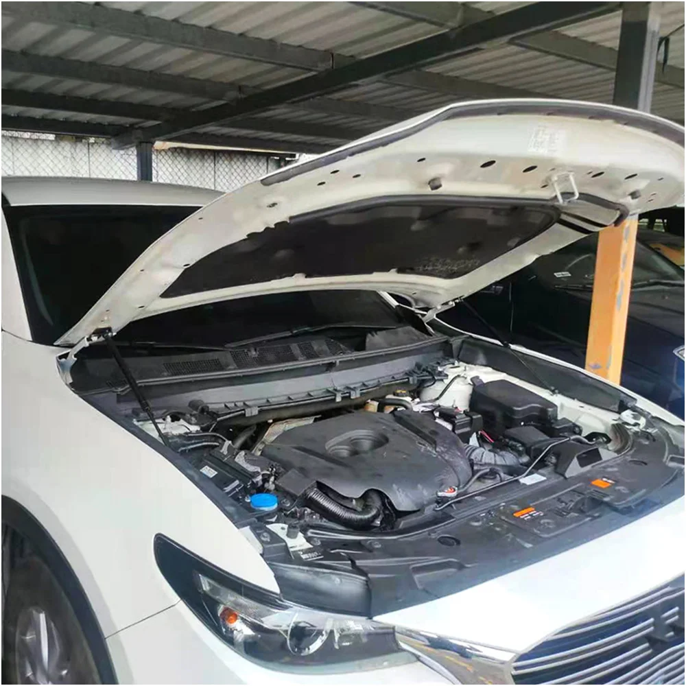 Автомобильные стойки для Mazda CX-9 2016 2017 2018 2019 2020 2021 2022 2023, бампер, капот, гидравлический стержень, Опорный кронштейн, аксессуары