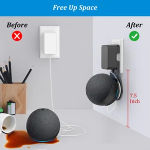 Sportlink Procure Wall Support for Alexa Echo Dot 4A 5th Generation Speaker Support for Space Economy 8 Main Smart Virtual Assistant Sales - №4