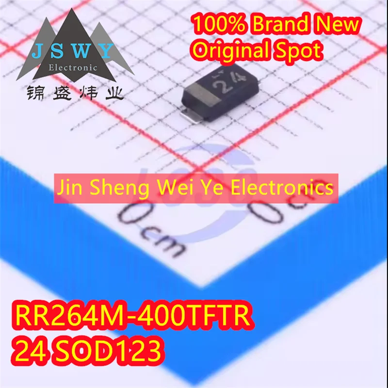 

5pieces RR264M-400TFTR Rectifier Diode 0.7A 400V SOD123 Parts Mark 24 100% Brand New and Original Electronics
