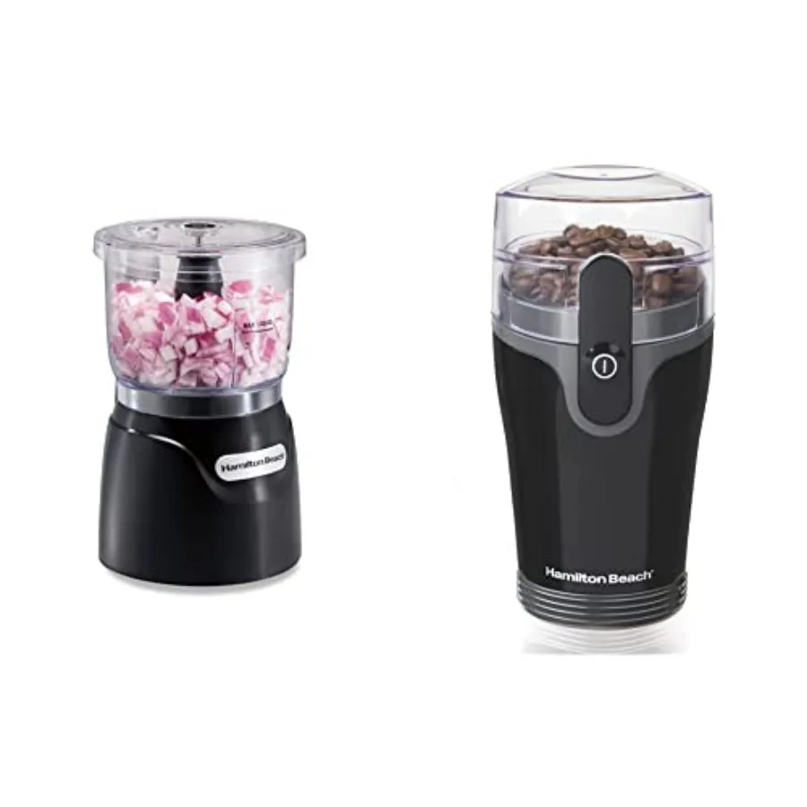 

Electric Vegetable Chopper and Mini Food Processor 72850 and Coffee Grinder for Beans and Spices
