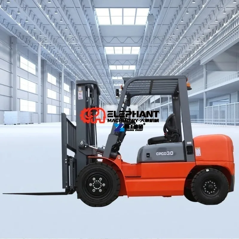 Battery Powered Electric Forklift Truck 2 Ton 3 Ton 3.5 Ton Optional Load Capacity Hydraulic Lifting Pallet Stacker Low Noise
