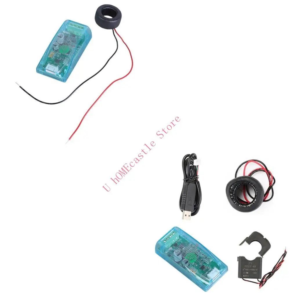 63HF PZEM-004T Single-phase Watt-hour Meter Communication Module 80-260V Energy Meter