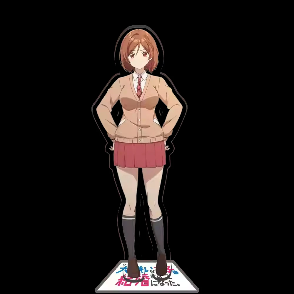 アニメ私はクラスで最も嫌いな女の子と結婚しましたアクリルスタンドディスプレイフィギュア北条斉藤コスプレ漫画デスクトップモデルプレート