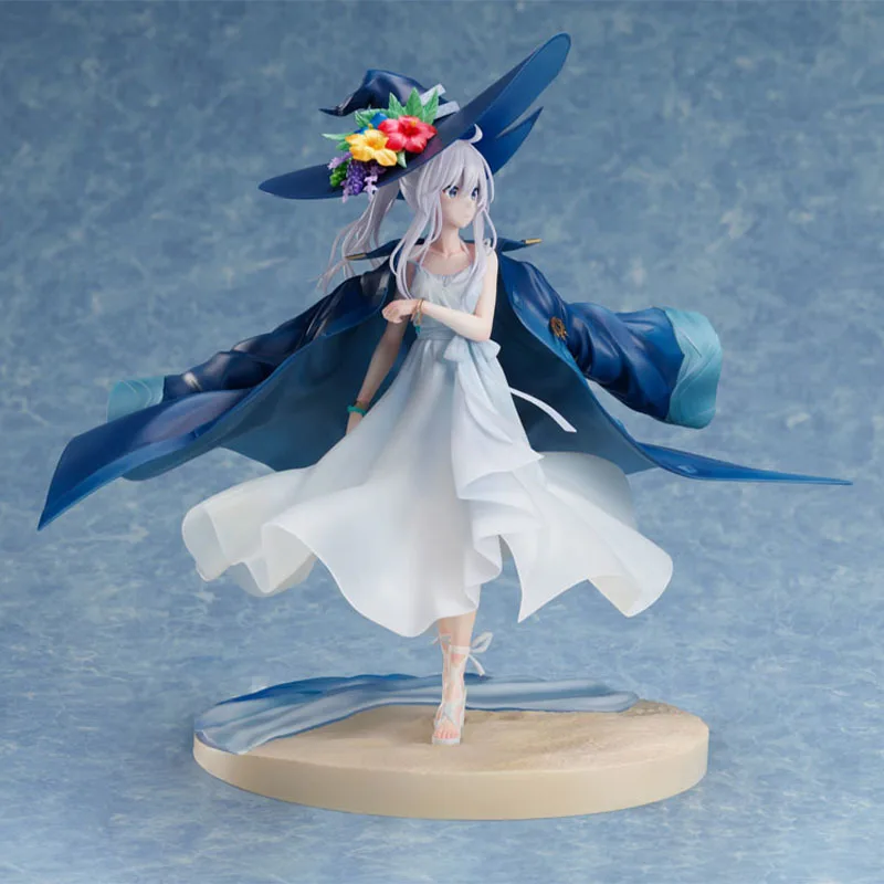 In Stock Genuine Original F:NEX Elaina Summer Dress Ver. Witch's Journey Action Anime Figure Collectible Model Doll Ornament Toy