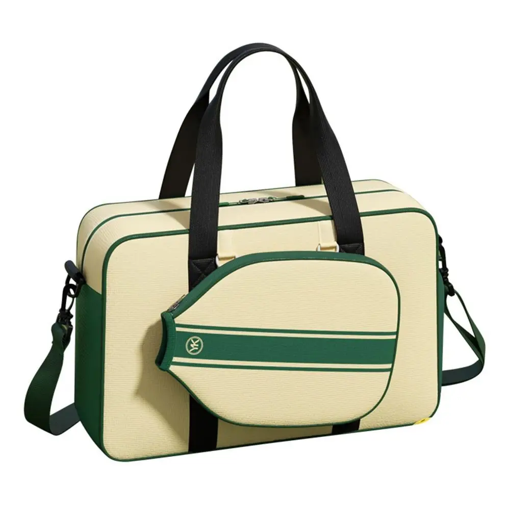 

Large Capacity Pickleball Bags Waterproof with Shoe Compartment Sports Handbag Multi-functional Detachable Pickleball Tote Bag