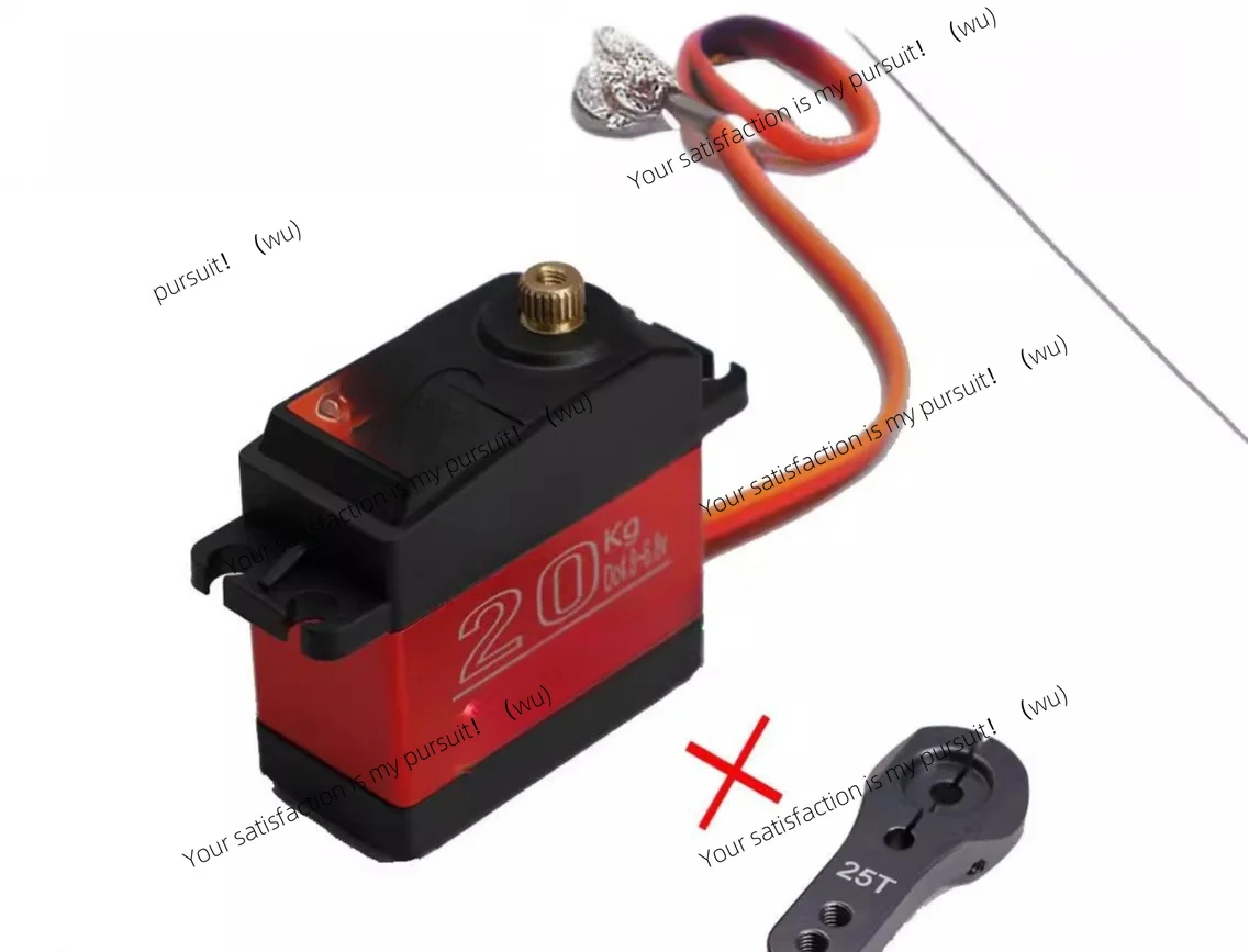 Metal Digital Servo & Waterproof High Torque Servo Optional, RC Car Robotic Arm Robot 180 Degree Steering Servo Accessories