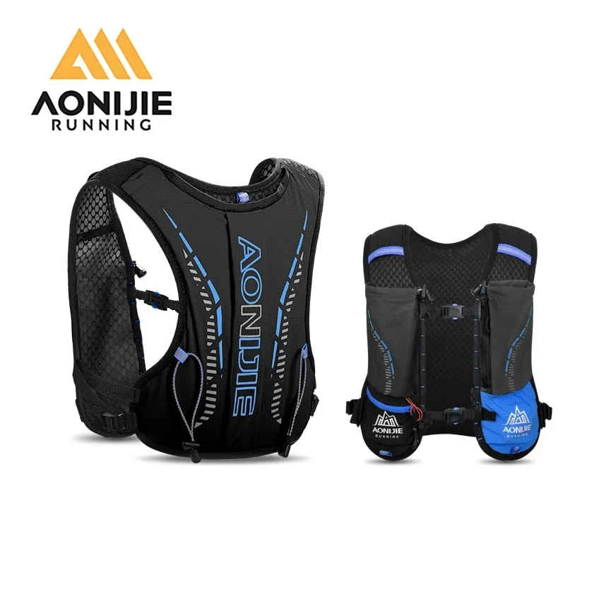 AONIJIE Kids Ultralight Backpack Trail Running Vest Outdoor Hydration Bags Hiking Pack For Girls Boys Children 6 To 12 Years Old