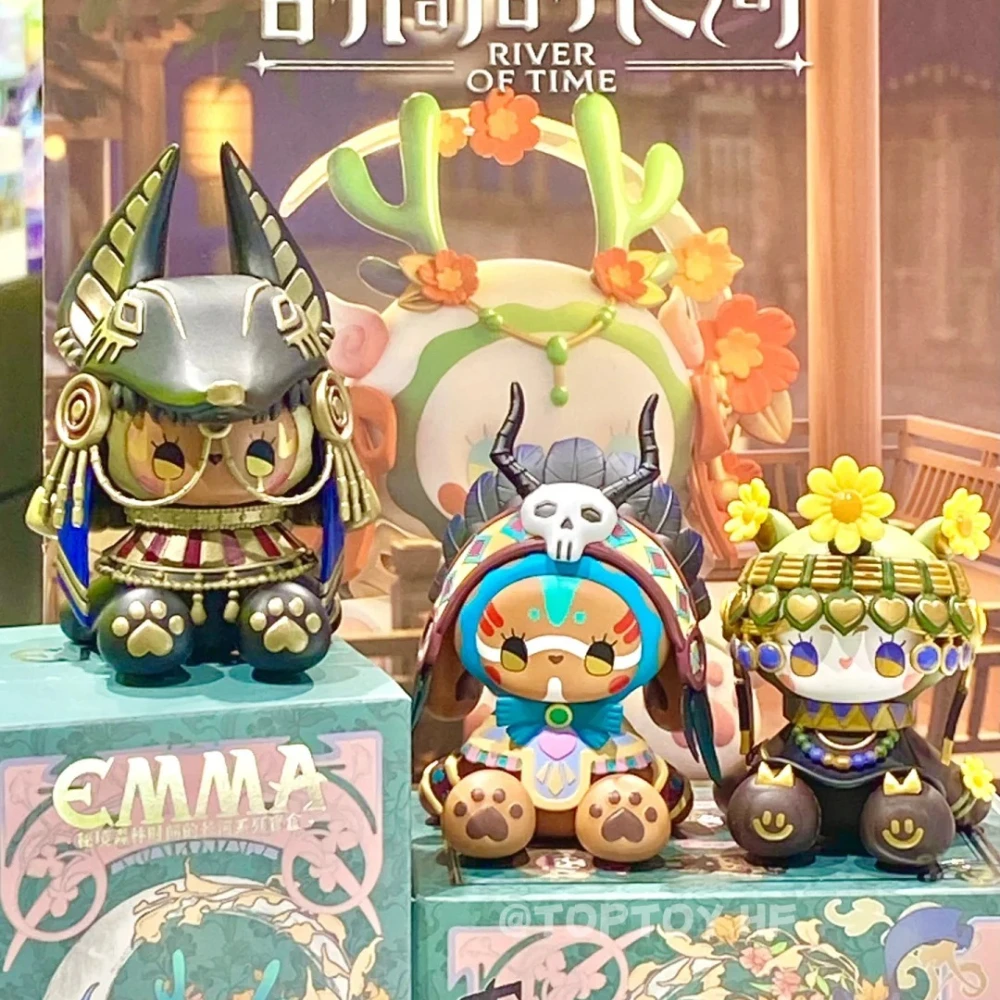 EMMA سر الغابات نهر الزمن صندوق أعمى تحصيل صناديق الغموض عمل الشكل سطح المكتب زخرفة مفاجأة فتاة الهدايا اللعب #5