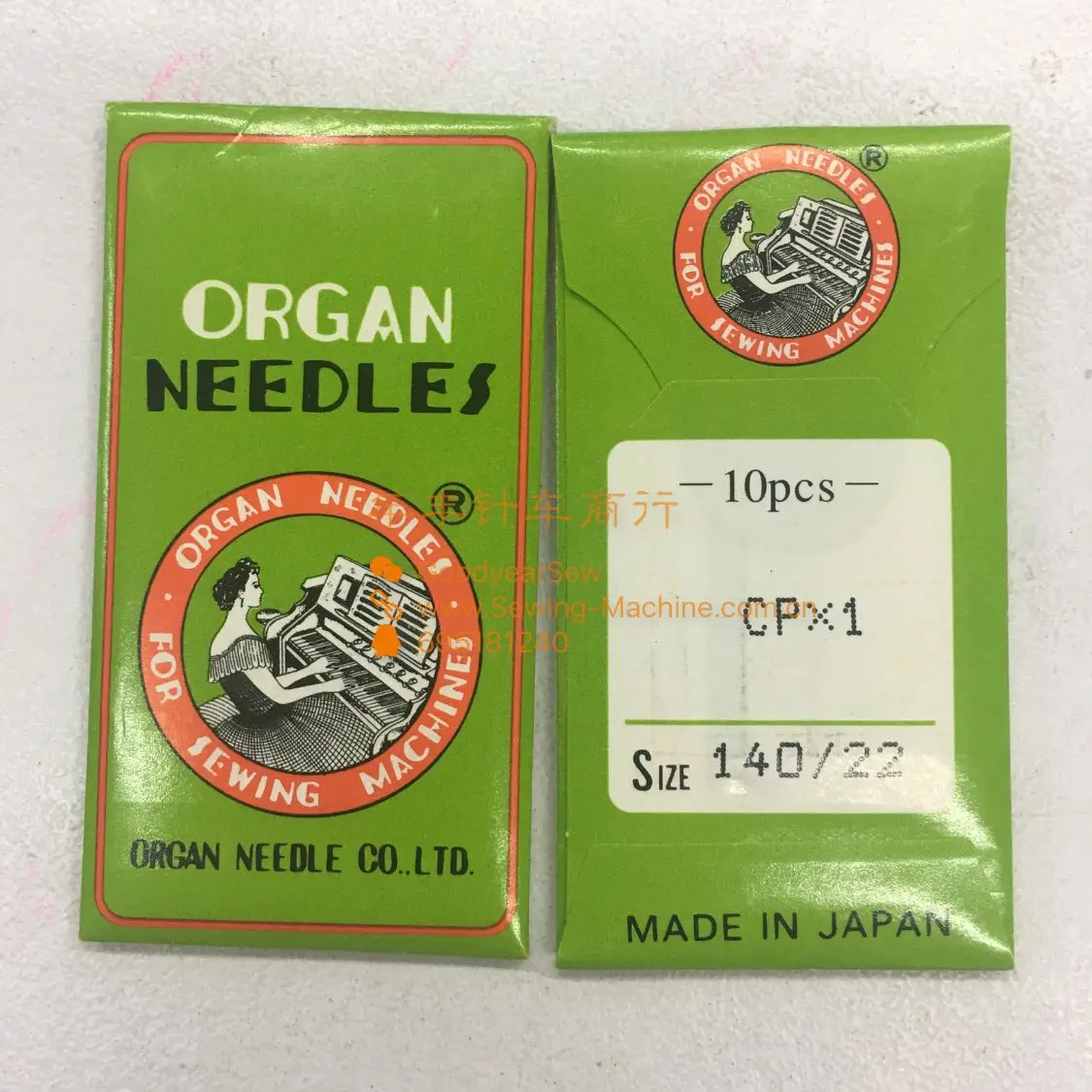 

10pcs 1bag Japan Organ Cpx1 Sewing Machine Needle
