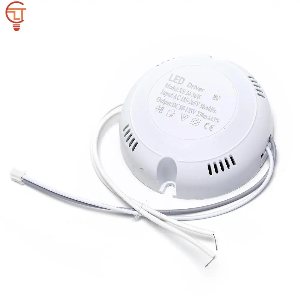 2018 1 Pc 24W 36w LED Driver,ceiling Driver,220v Round Driver Lighting Transform For LED Downlights,lights