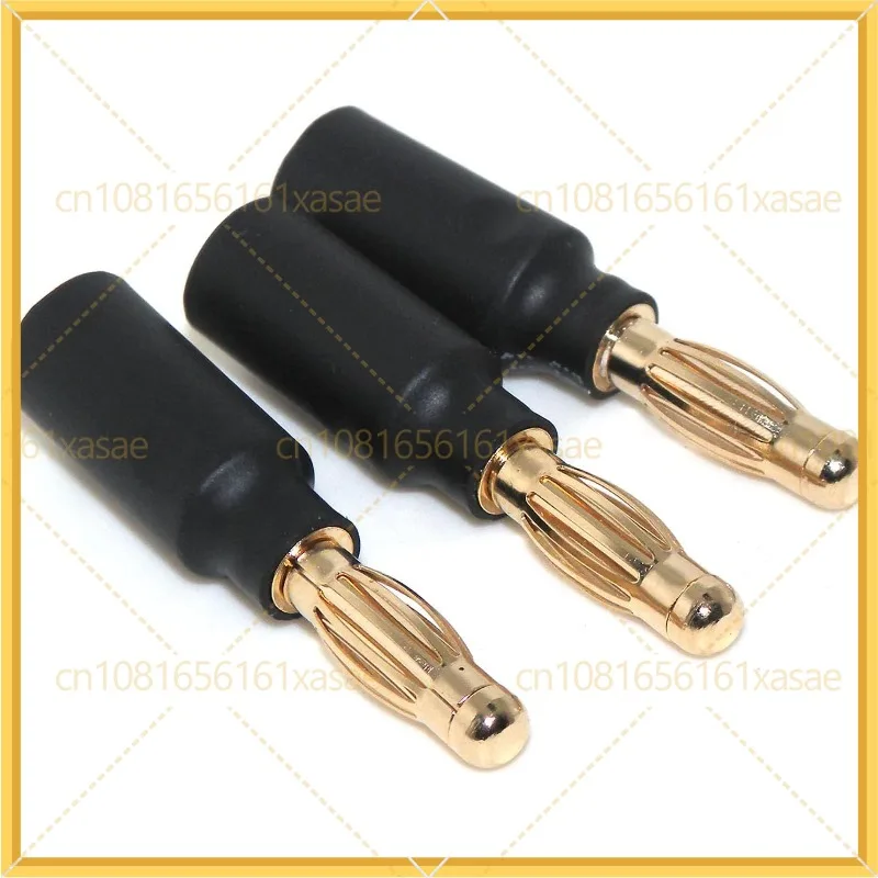 3-Pack 4mm Male to 6.5mm Female Bullet Adapter Connectors, RC ESC Motor Plug Converter, High Current Adapter