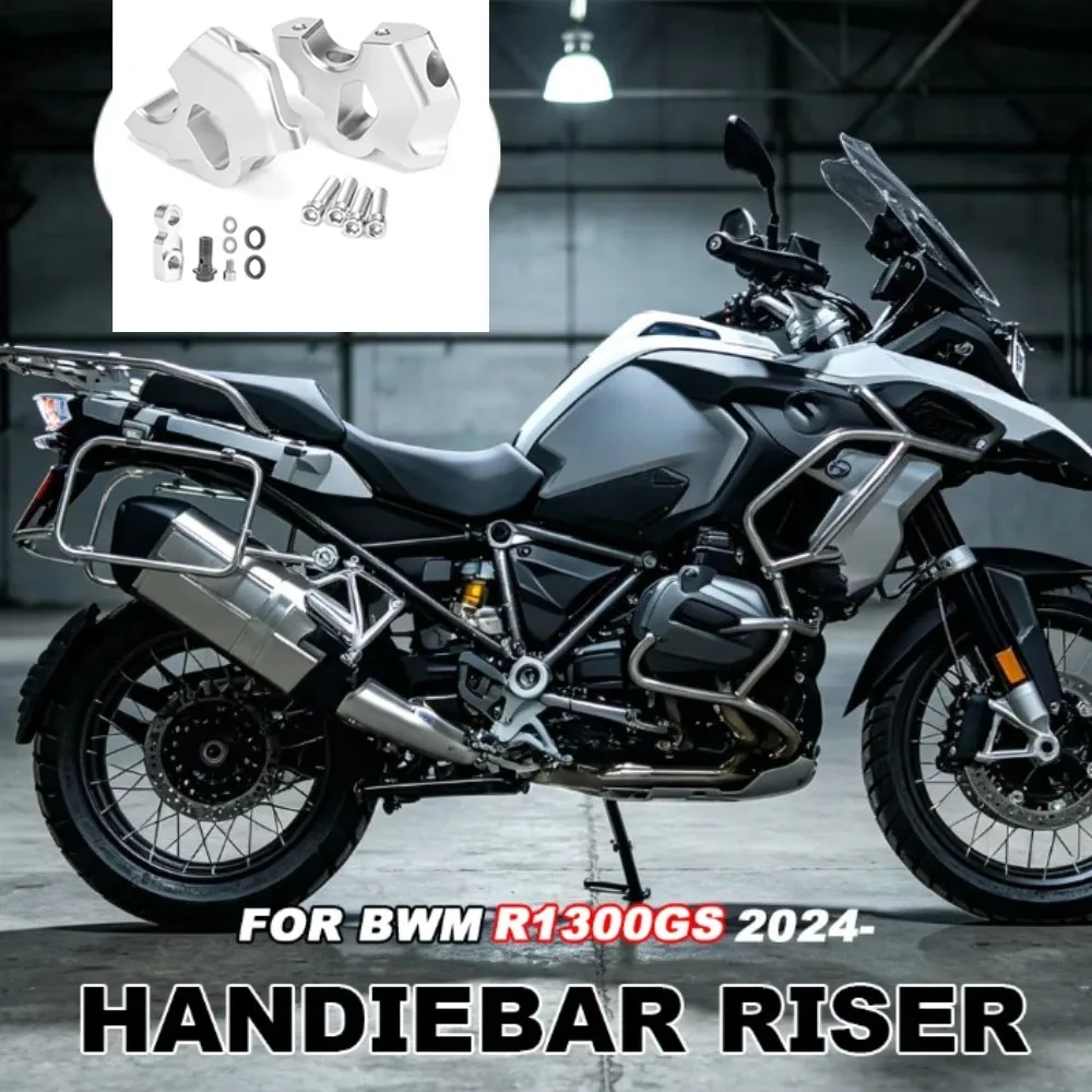 

Motorcycle Handlebar Clamp Extender Riser Drag Handle Bar Adapter For BMW R 1300 GS 2024-