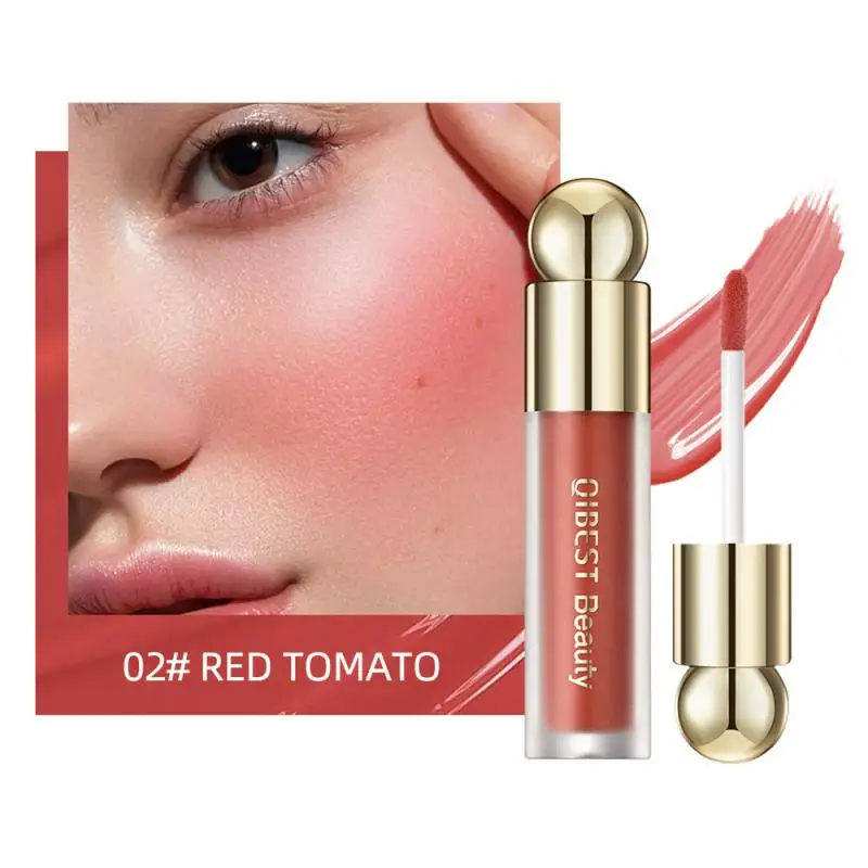 Cheek Rouge Macia Névoa 5 Cor Cosméticos Rosto Maquiagem Impermeável Silky Liquid Blush 1pcs Long Lasting Rosto Blush