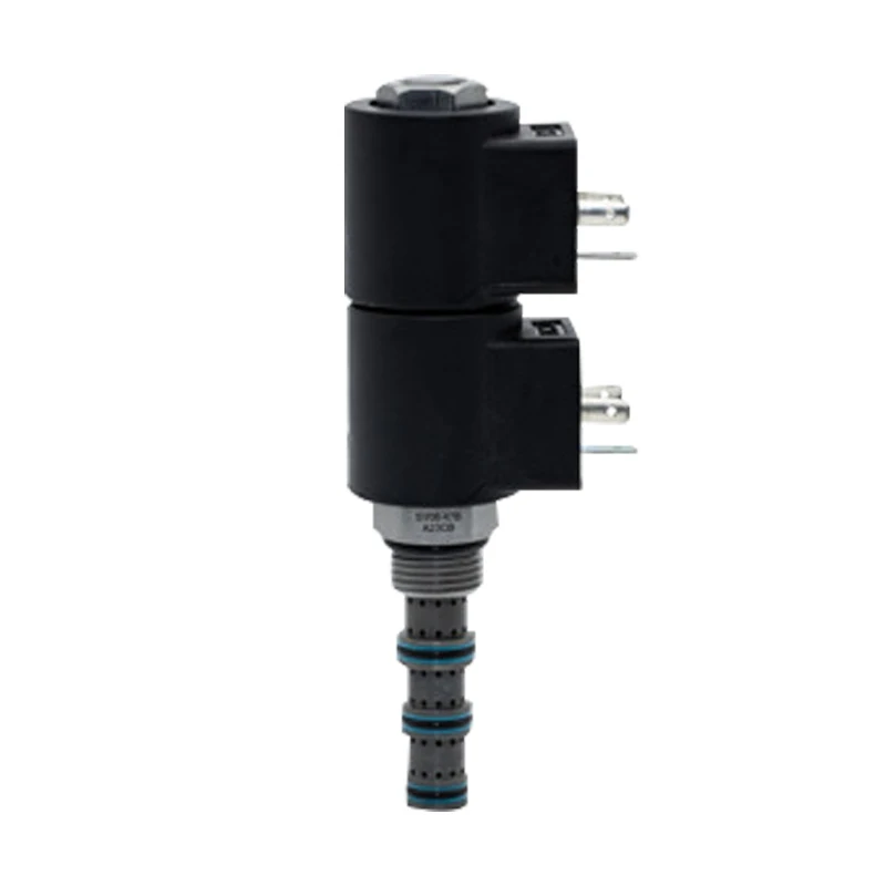 Hydraulic plug-in solenoid valves SV08-47B and SV10-47B three-position four-way N-type directional valve